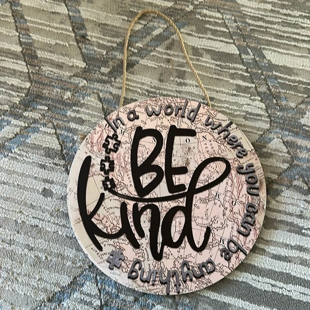 Unbranded • wooden sign
